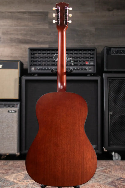 Gibson LG-2 All Mahogany Faded Acoustic/Electric Guitar - Vintage Sunburst with Hardshell Case