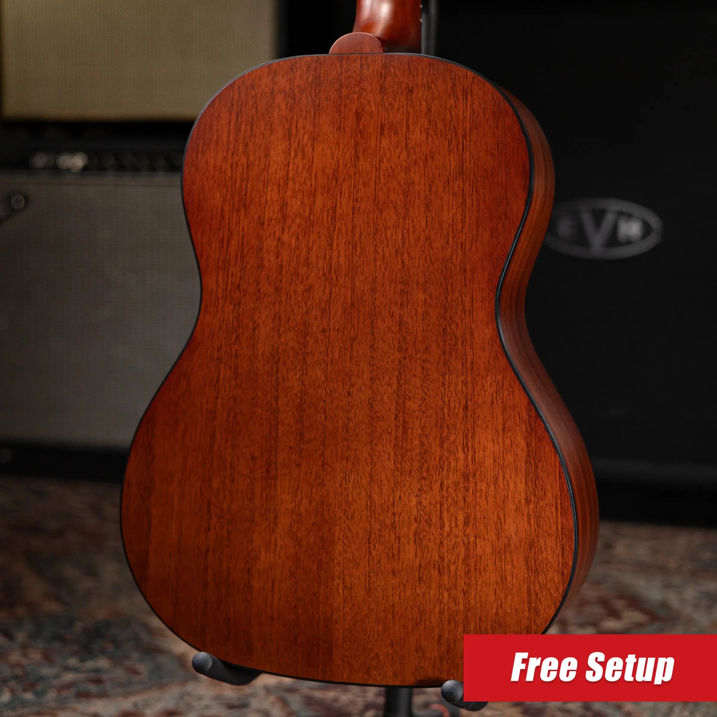 Gibson LG-2 All Mahogany Faded Acoustic/Electric Guitar - Vintage Sunburst with Hardshell Case