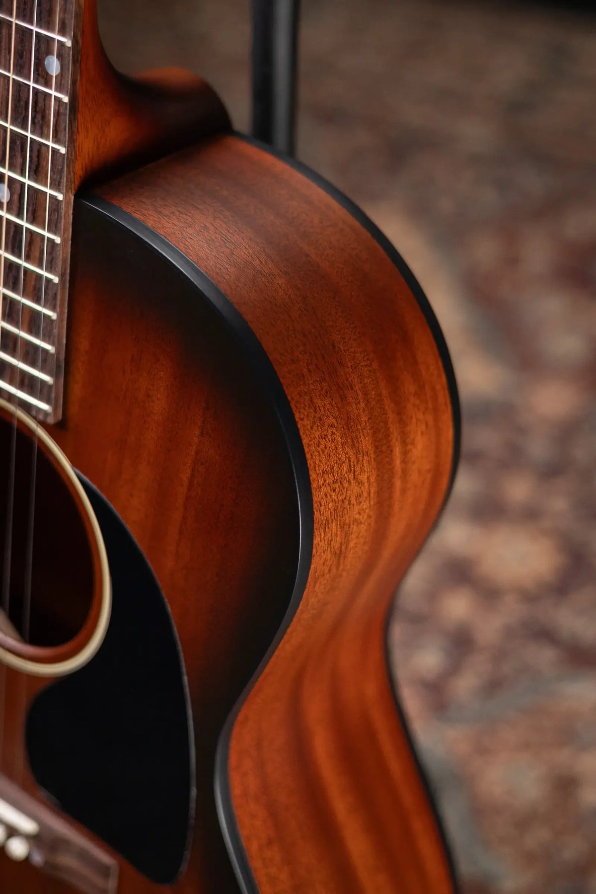Gibson LG-2 All Mahogany Faded Acoustic/Electric Guitar - Vintage Sunburst with Hardshell Case