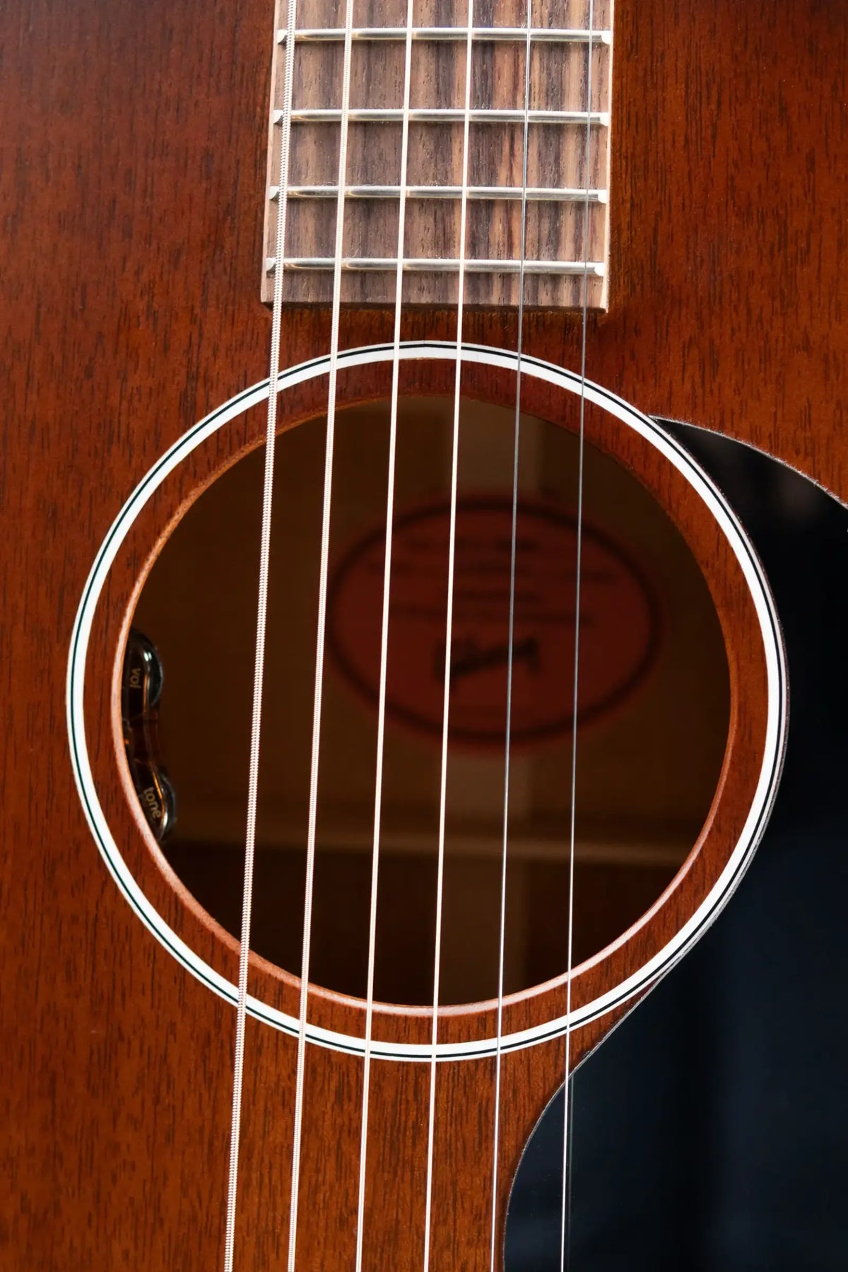 Gibson LG-2 All Mahogany Faded Acoustic/Electric Guitar - Vintage Sunburst with Hardshell Case