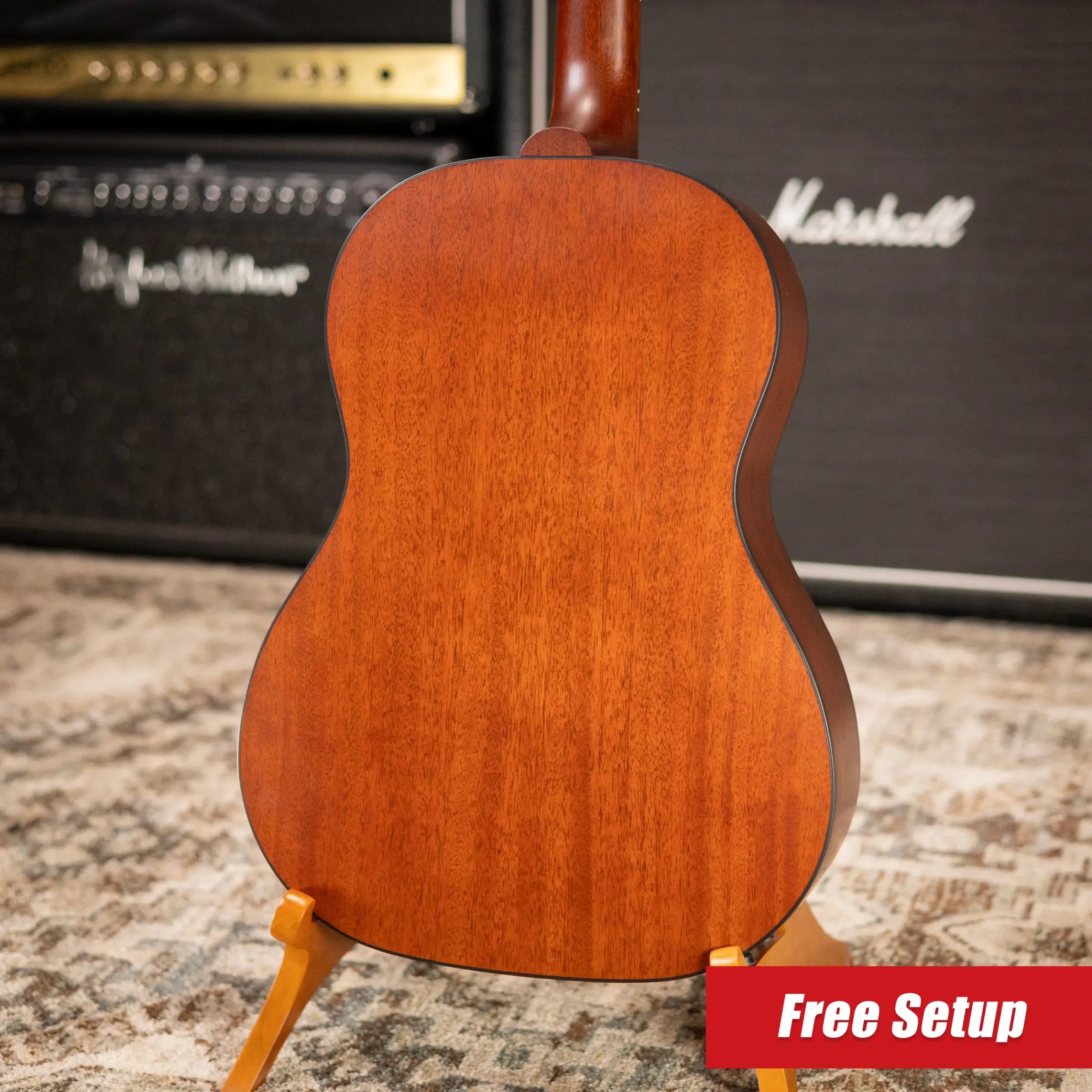 Gibson LG-2 All Mahogany Faded Acoustic/Electric Guitar with Hardshell Case