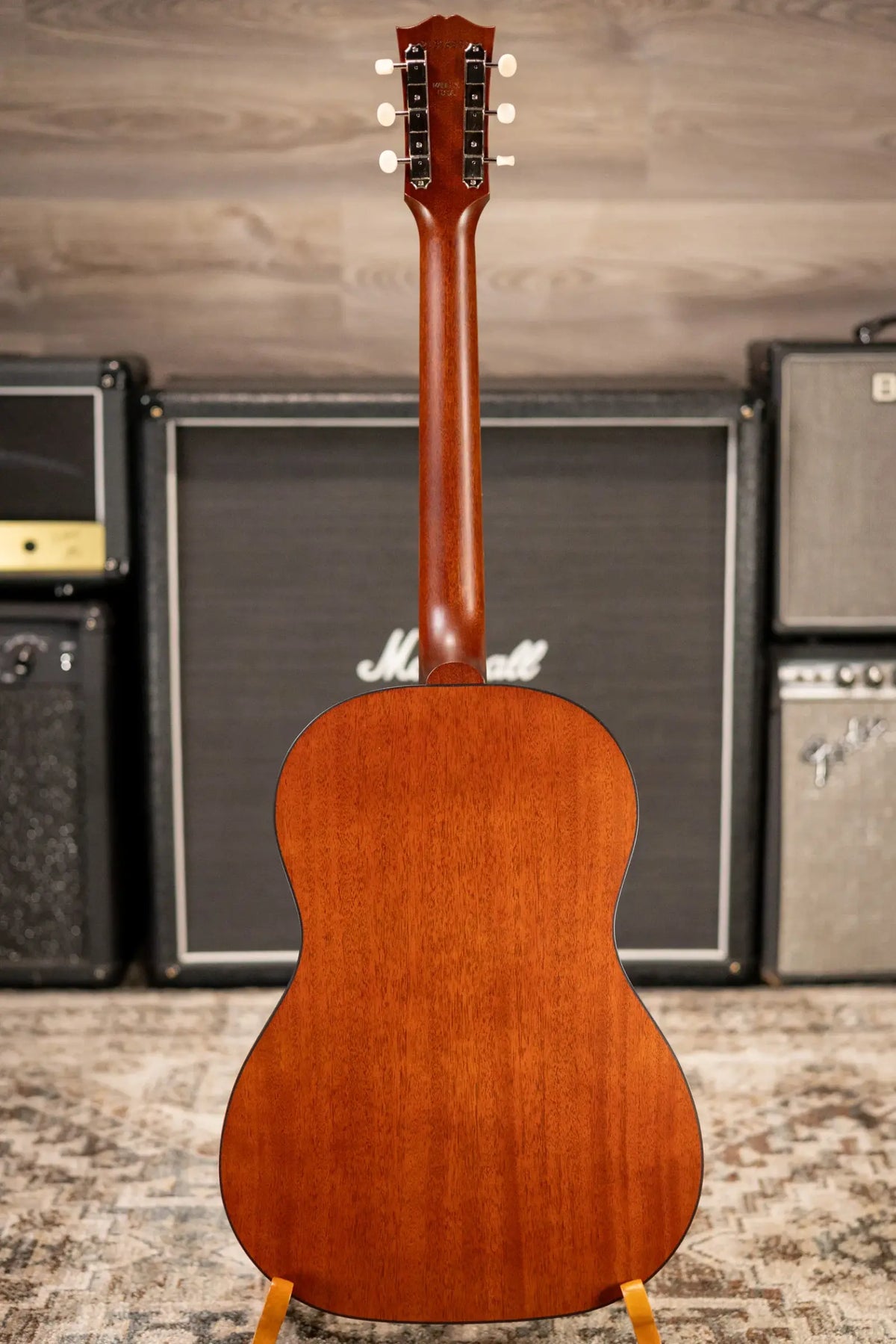 Gibson LG-2 All Mahogany Faded Acoustic/Electric Guitar with Hardshell Case
