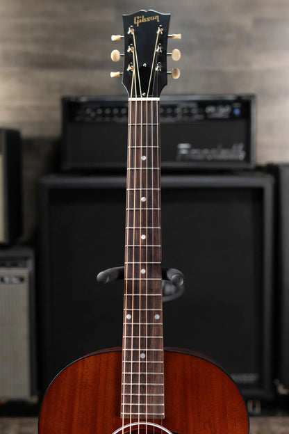 Gibson LG-2 All Mahogany Faded Acoustic/Electric Guitar with Hardshell Case
