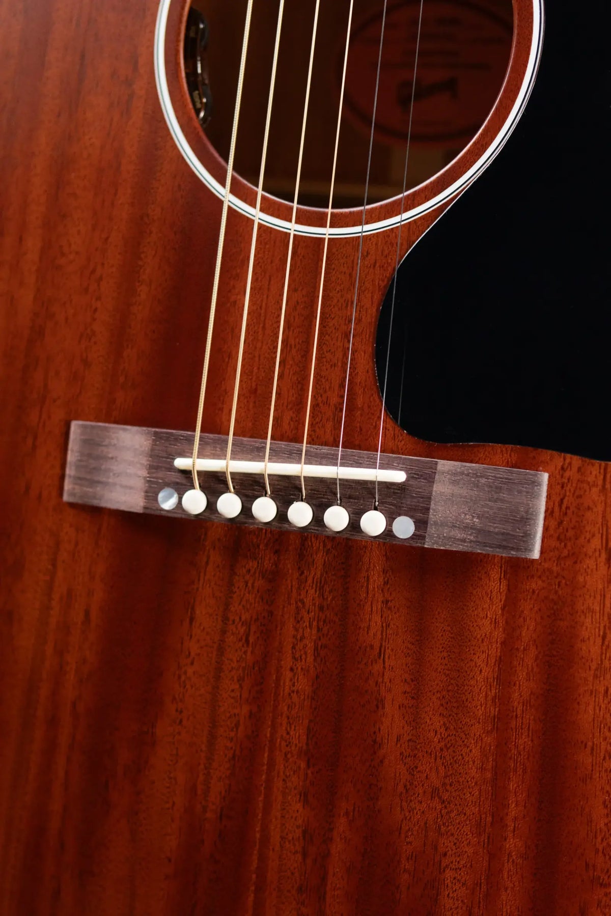Gibson LG-2 All Mahogany Faded Acoustic/Electric Guitar with Hardshell Case