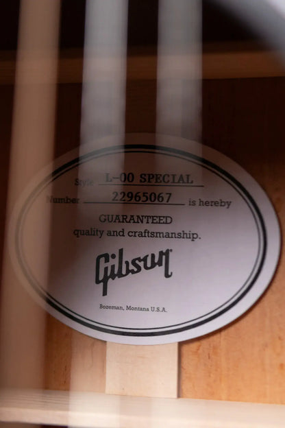 Gibson L-00 Special Acoustic/Electric Guitar - Satin Vintage Sunburst with Gig Bag