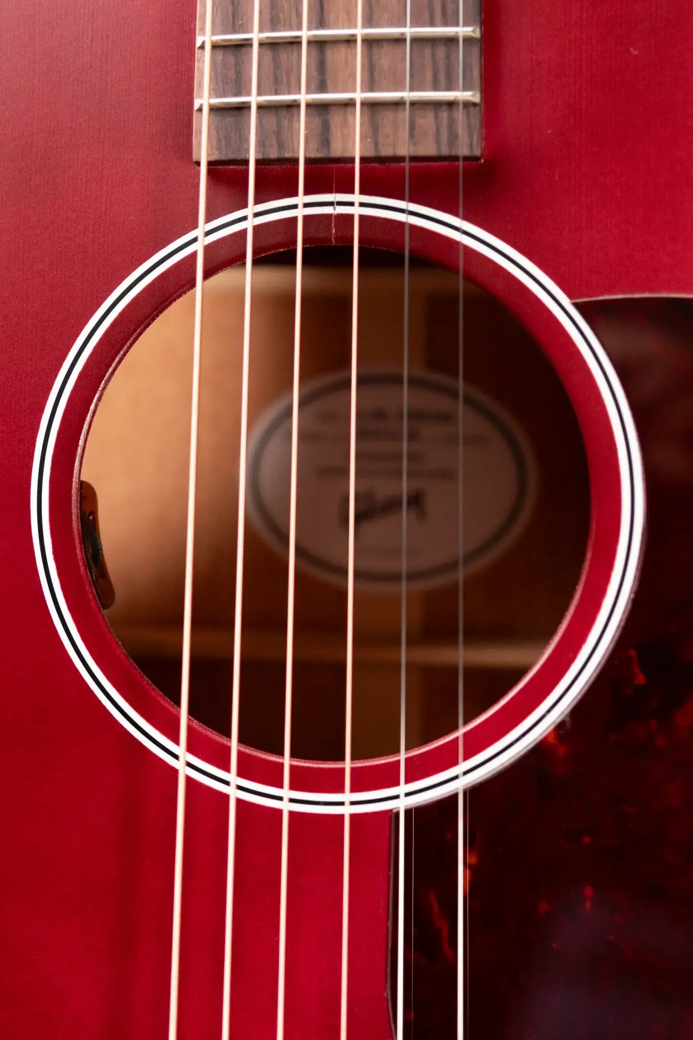 Gibson L-00 Special Acoustic/Electric Guitar - Satin Wine Red with Gig Bag