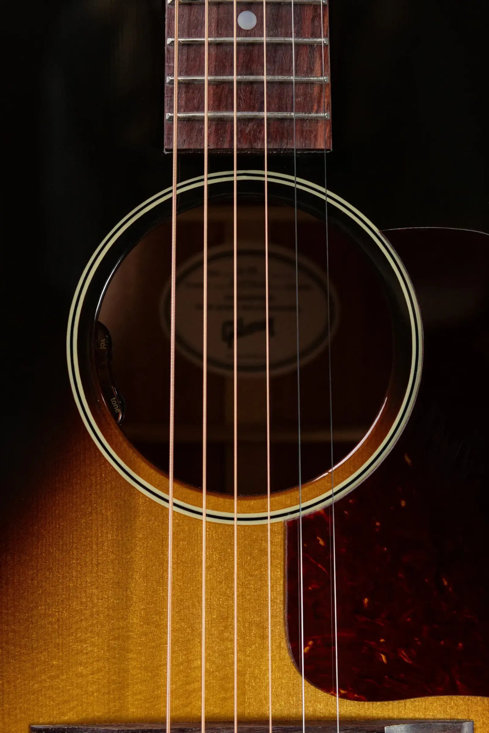 Gibson L-00 Standard Acoustic/Electric Guitar - Vintage Sunburst with Hardshell Case