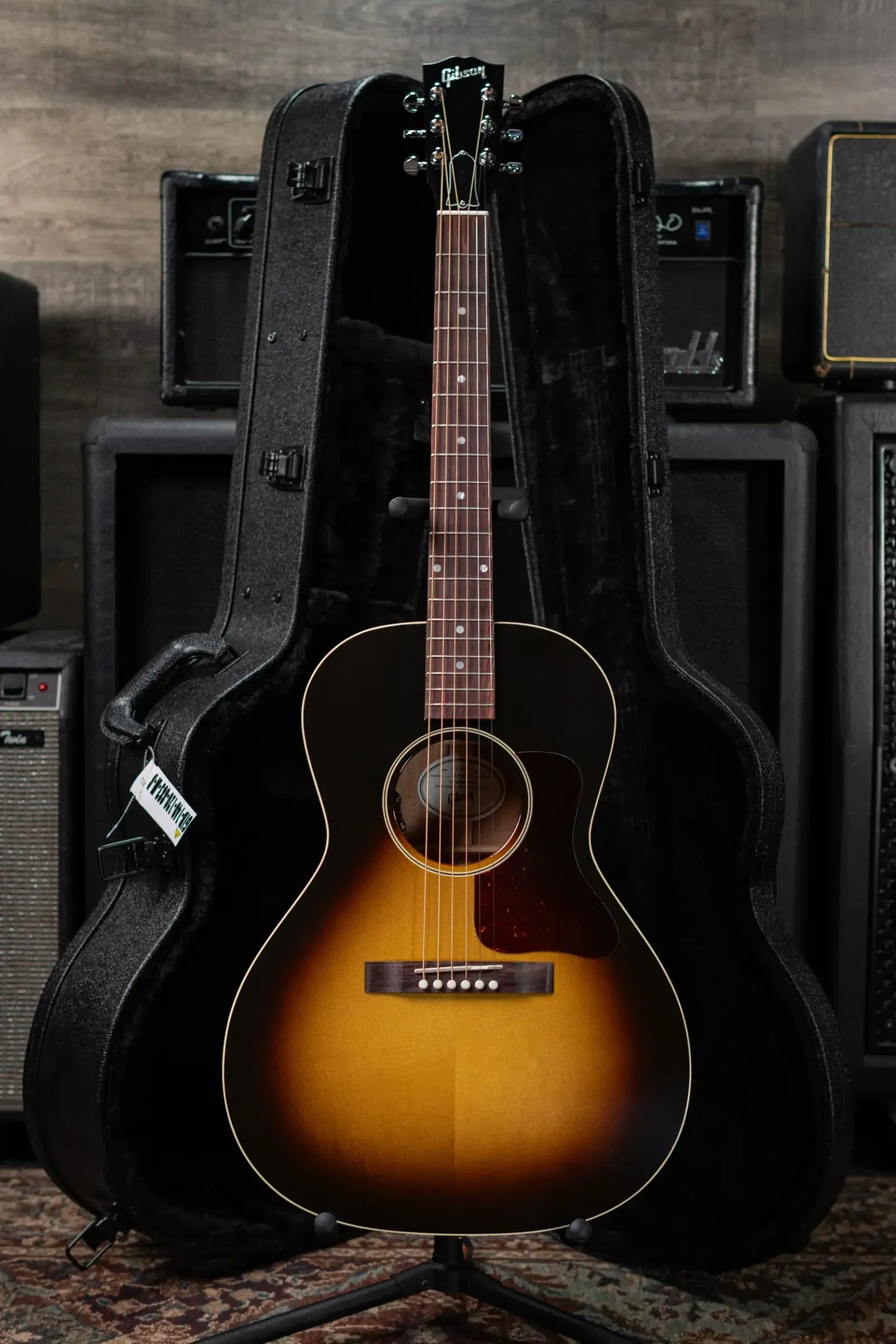 Gibson L-00 Standard Acoustic/Electric Guitar - Vintage Sunburst with Hardshell Case