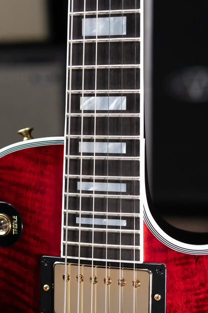 Gibson Les Paul Axcess Custom Figured Top Electric Guitar - Bengal Burst with Hardshell Case