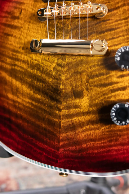 Gibson Les Paul Axcess Custom Figured Top Electric Guitar - Bengal Burst with Hardshell Case