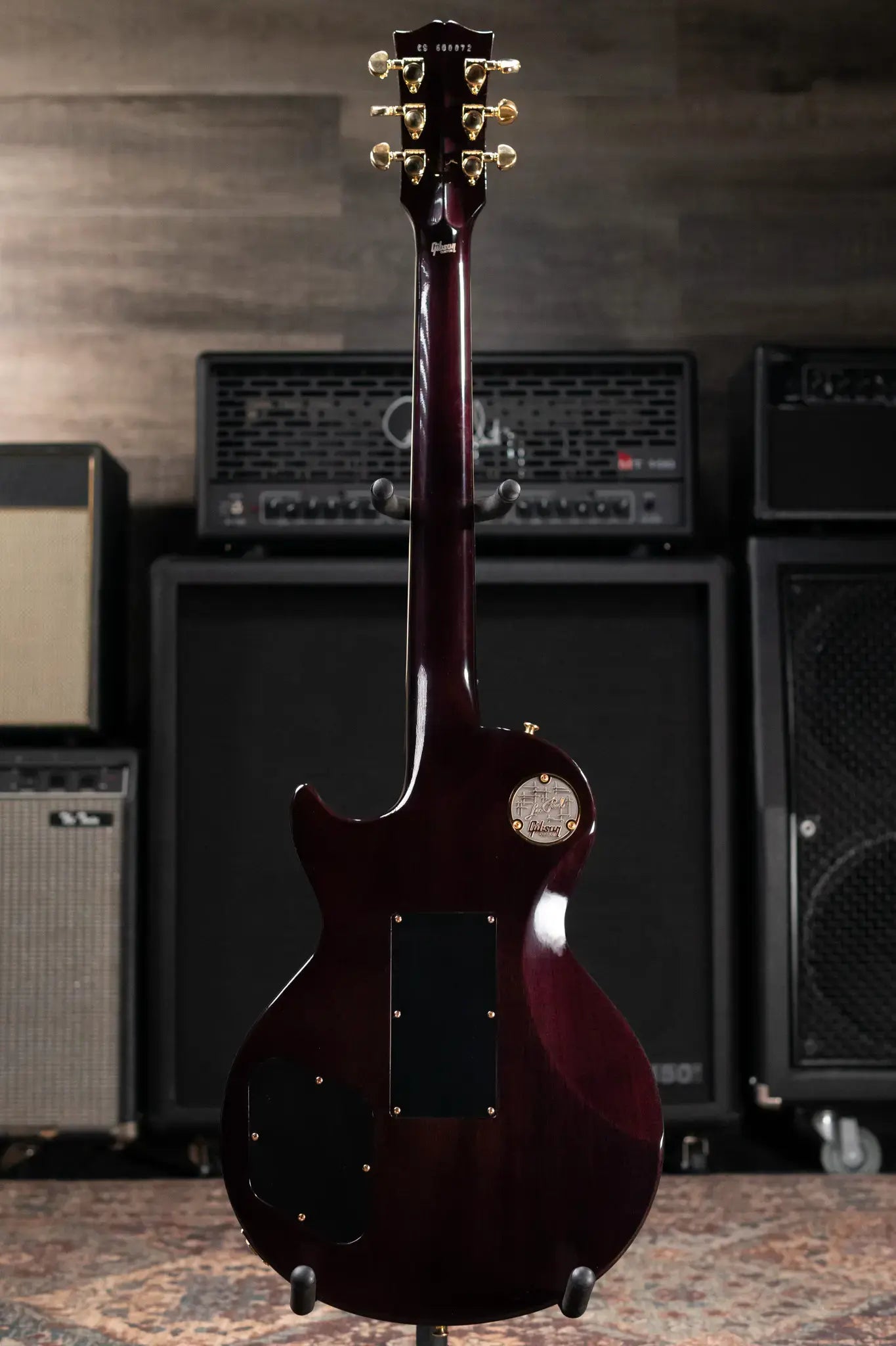 Gibson Les Paul Axcess Custom Floyd Rose Electric Guitar - Tri Berry Burst with Hardshell Case