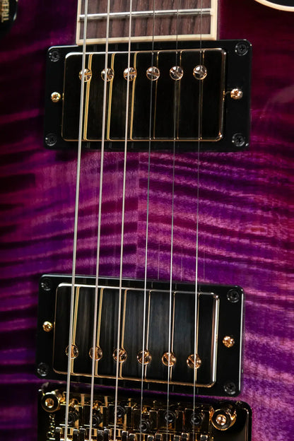 Gibson Les Paul Axcess Custom Floyd Rose Electric Guitar - Tri Berry Burst with Hardshell Case