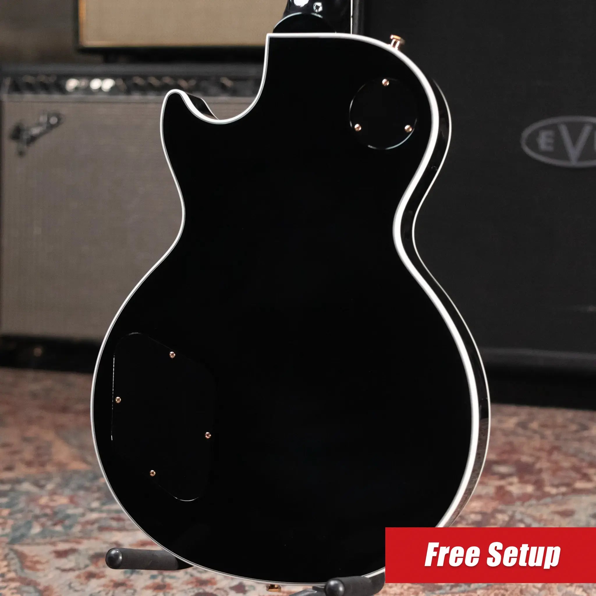 Gibson Les Paul Custom '70s Electric Guitar - Butter Cream with Hardshell Case