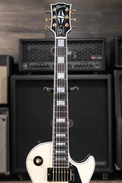 Gibson Les Paul Custom '70s Electric Guitar - Butter Cream with Hardshell Case