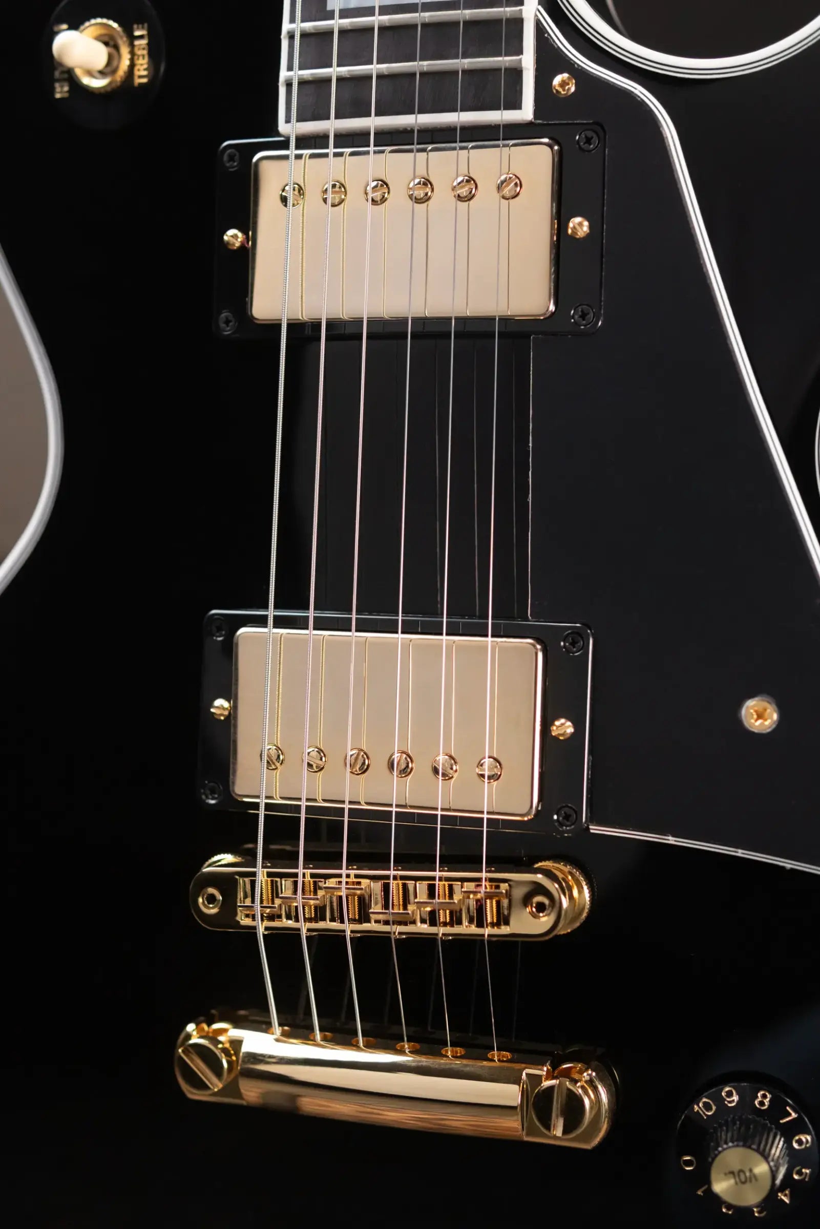 Gibson Les Paul Custom 70s Electric Guitar - Ebony with Hardshell Case