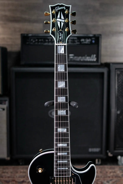Gibson Les Paul Custom 70s Electric Guitar - Ebony with Hardshell Case