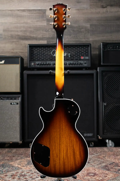 Gibson Les Paul Custom 70s Electric Guitar - Tobacco Burst with Hardshell Case