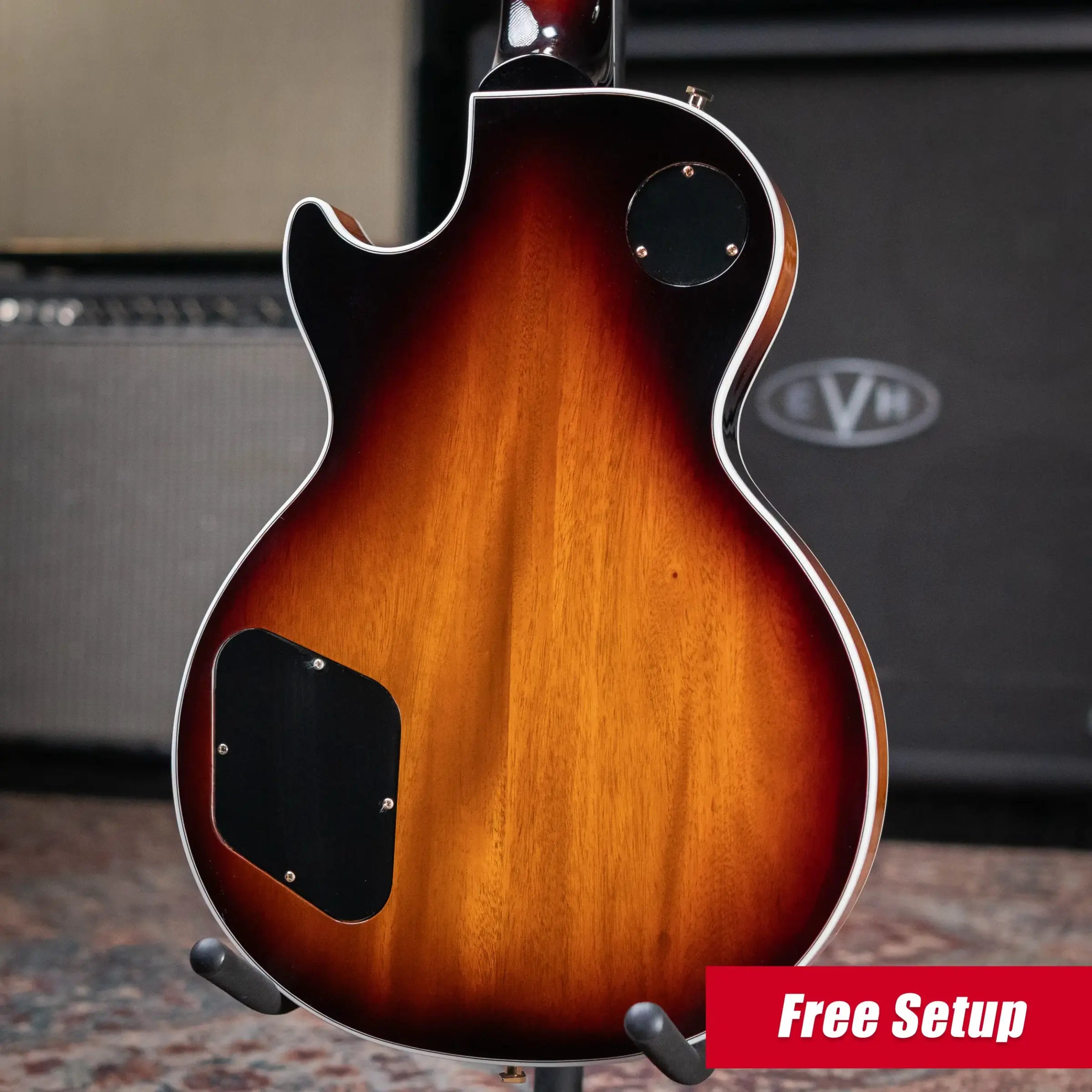 Gibson Les Paul Custom 70s Electric Guitar - Tobacco Burst with Hardshell Case