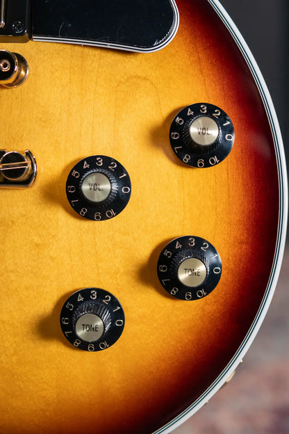 Gibson Les Paul Custom 70s Electric Guitar - Tobacco Burst with Hardshell Case