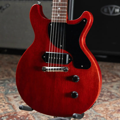 Gibson Les Paul Junior Double Cutaway Electric Guitar - Vintage Cherry with Hardshell Case