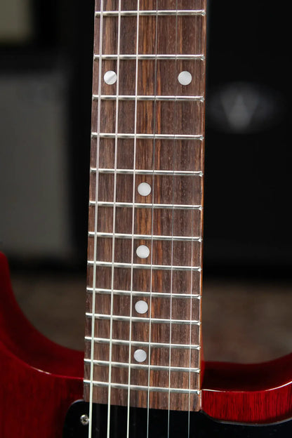 Gibson Les Paul Junior Double Cutaway Electric Guitar - Vintage Cherry with Hardshell Case