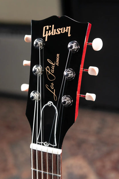 Gibson Les Paul Junior Double Cutaway - Vintage Cherry with Hardshell Case