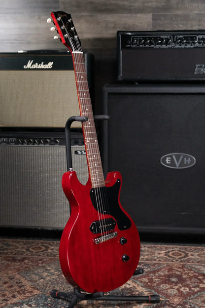 Gibson Les Paul Junior Double Cutaway - Vintage Cherry with Hardshell Case