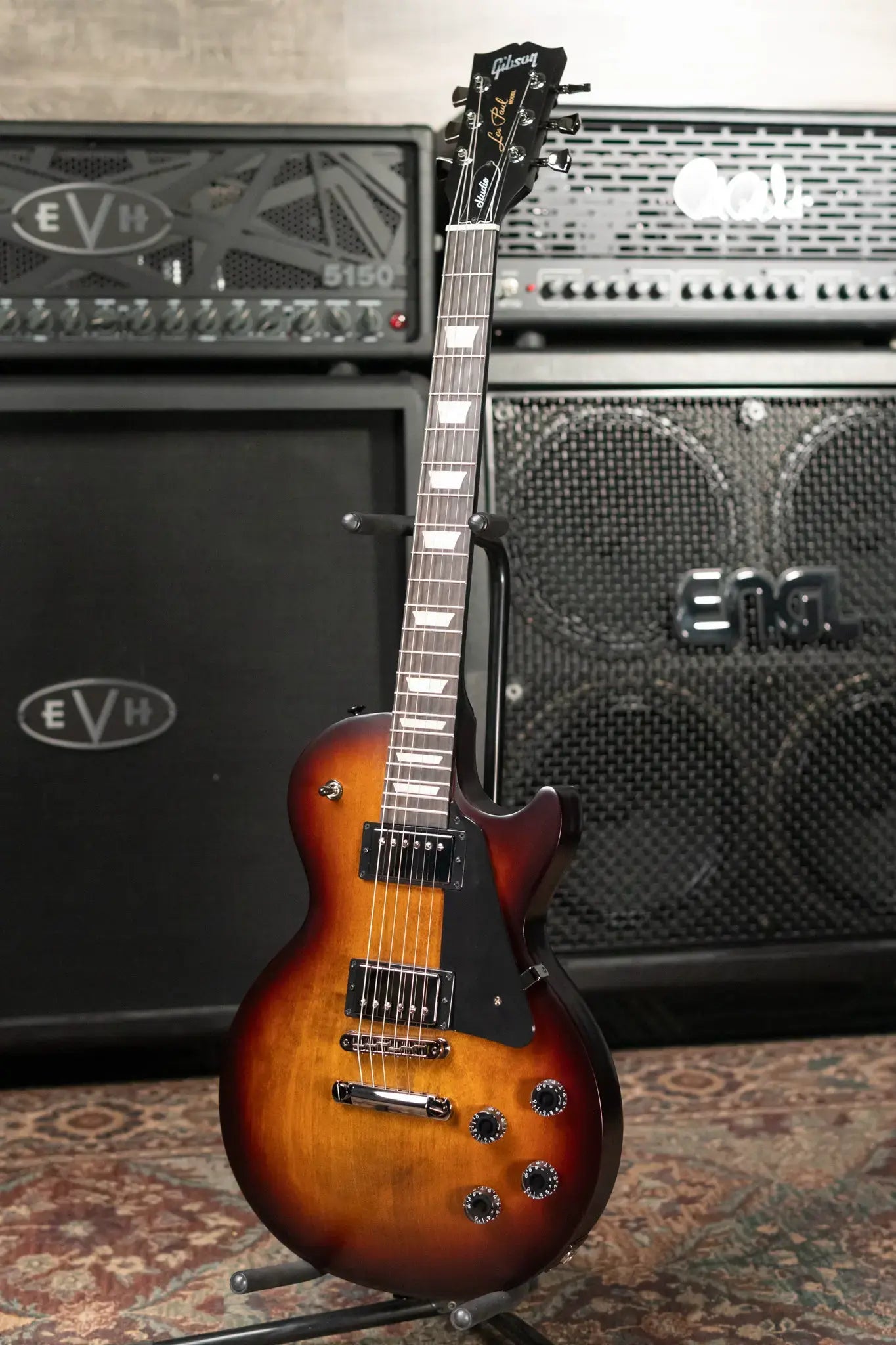 Gibson Les Paul Modern Studio Electric Guitar - Smokehouse Satin with Gig Bag - Floor Model Demo