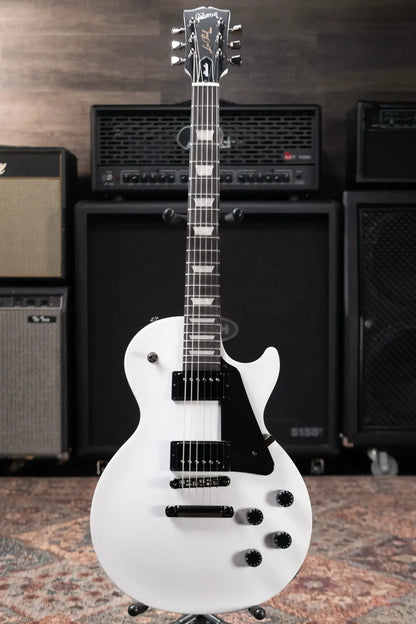 Gibson Les Paul Modern Studio Electric Guitar - Worn White with Gig Bag