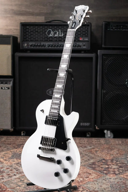 Gibson Les Paul Modern Studio Electric Guitar - Worn White with Gig Bag