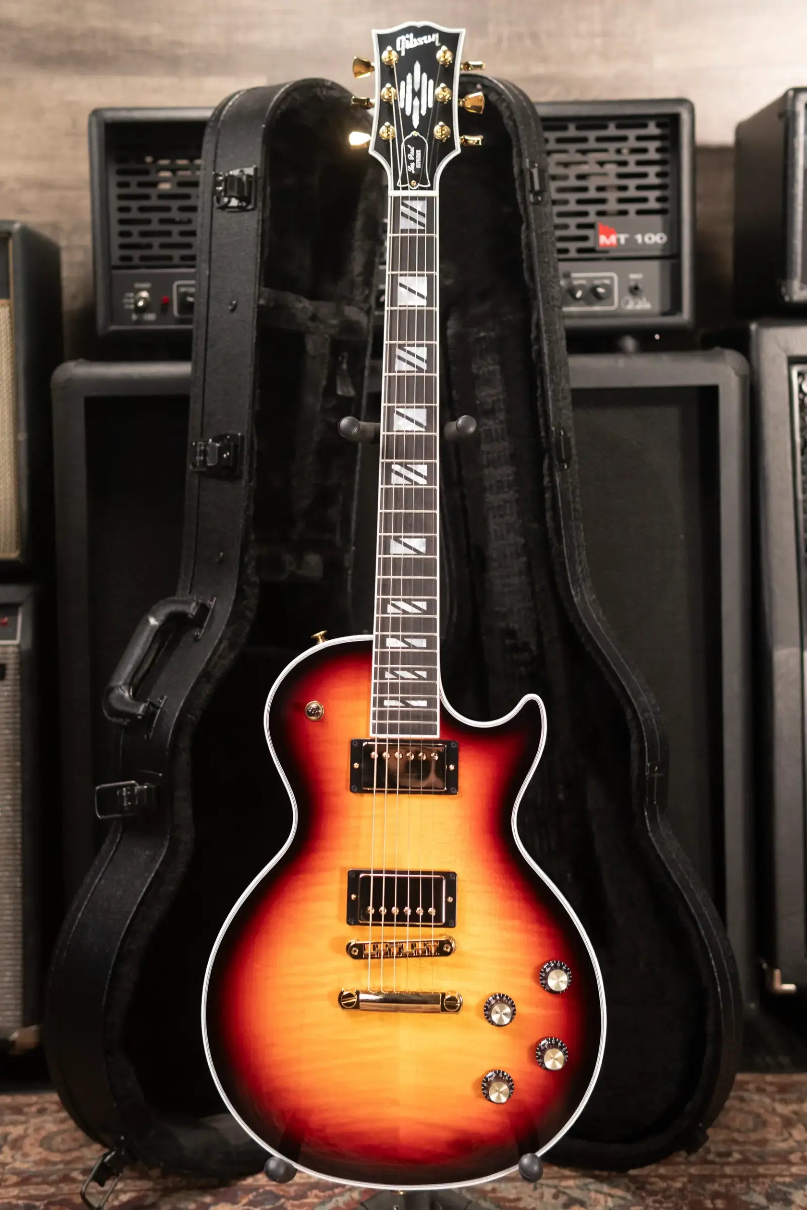 Gibson Les Paul Modern Supreme Electric Guitar - Fireburst with Hardshell Case