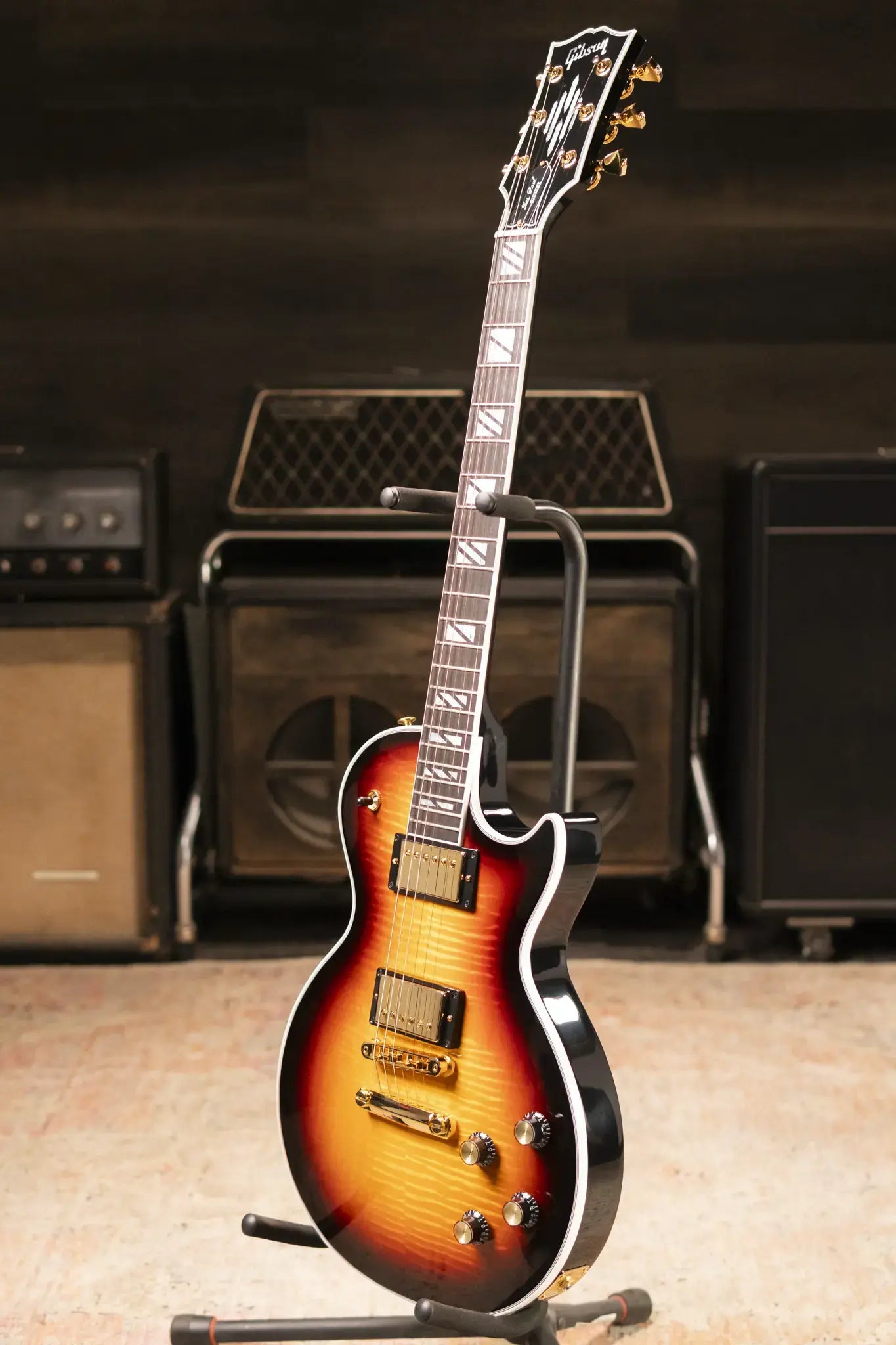 Gibson Les Paul Modern Supreme Electric Guitar - Fireburst with Hardshell Case