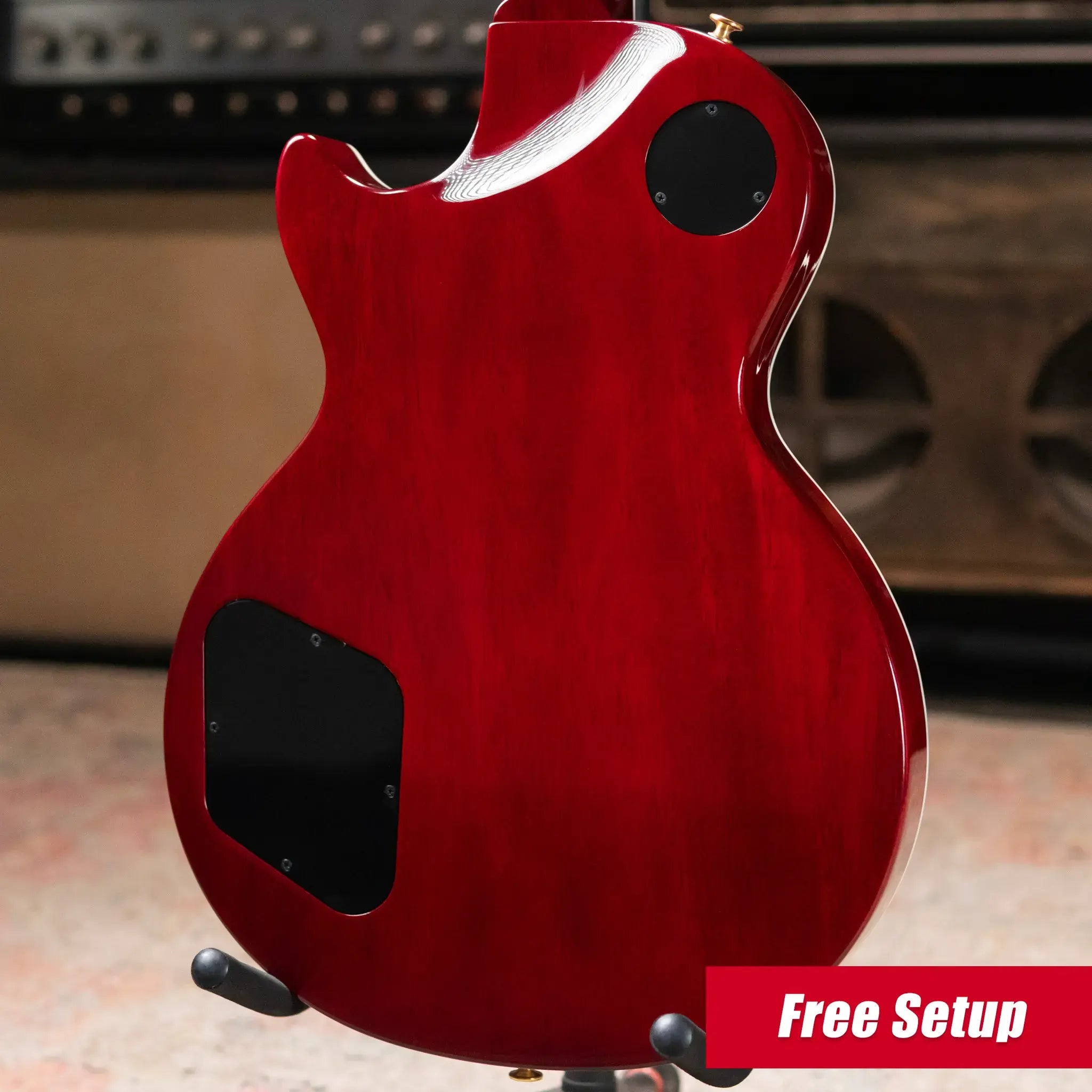 Gibson Les Paul Modern Supreme Electric Guitar - Wine Red with Hardshell Case