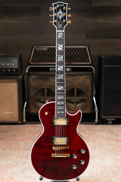 Gibson Les Paul Modern Supreme Electric Guitar - Wine Red with Hardshell Case