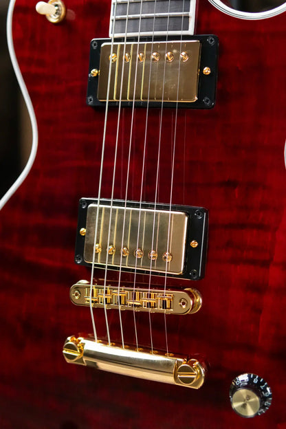 Gibson Les Paul Modern Supreme Electric Guitar - Wine Red with Hardshell Case