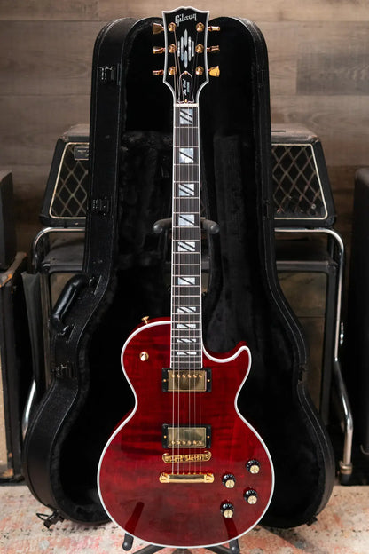 Gibson Les Paul Modern Supreme Electric Guitar - Wine Red with Hardshell Case
