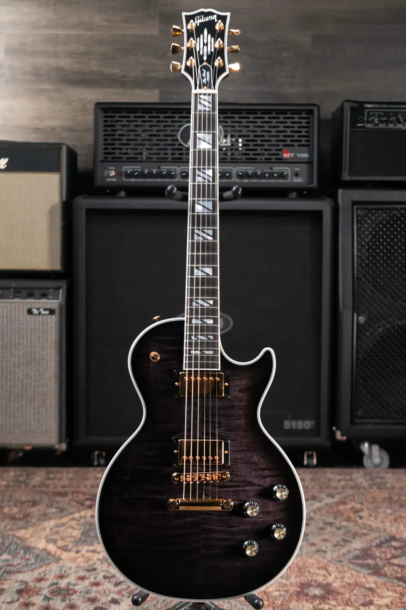 Gibson Les Paul Modern Supreme Trans Ebony Burst with Hardshell Case - Used