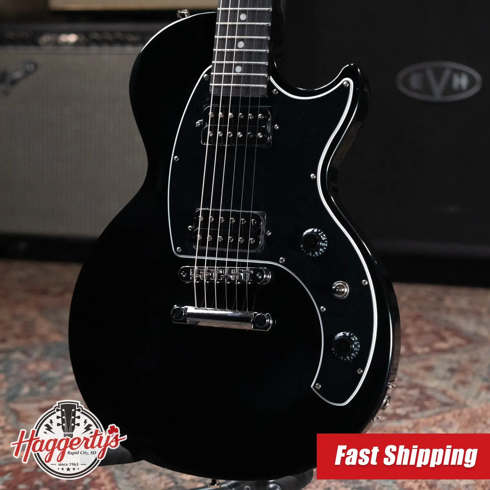 Gibson Les Paul Music City Special 50th Anniversary Electric Guitar - Ebony with Gig Bag