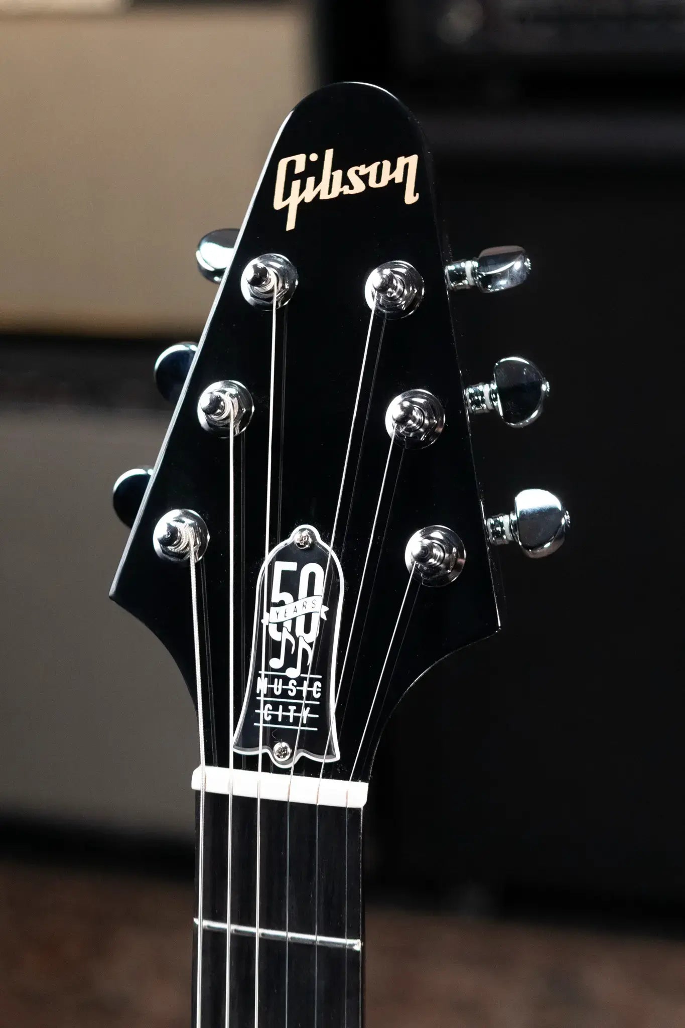 Gibson Les Paul Music City Special 50th Anniversary Electric Guitar - Ebony with Gig Bag