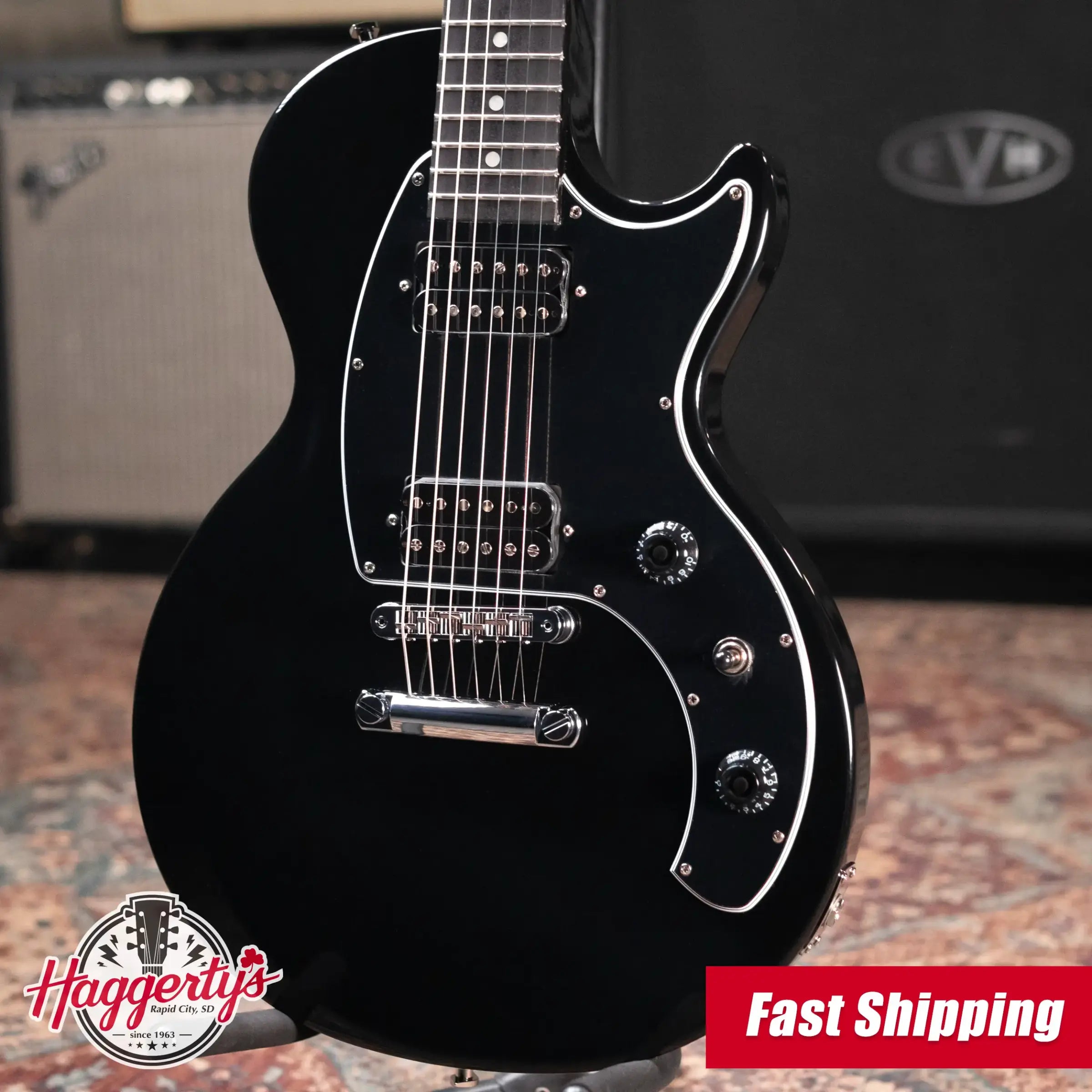 Gibson Les Paul Music City Special 50th Anniversary Electric Guitar - Ebony with Gig Bag