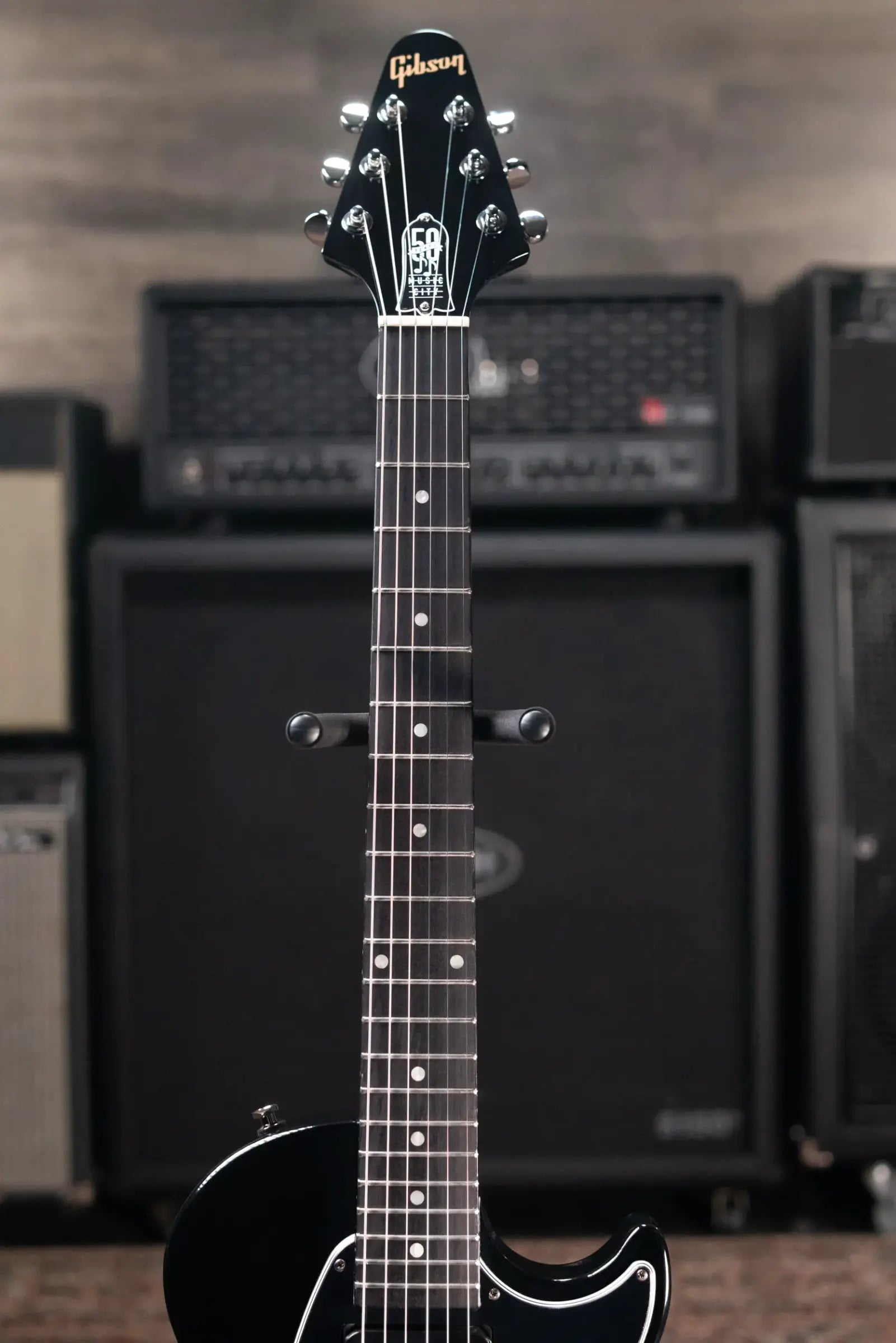 Gibson Les Paul Music City Special 50th Anniversary Electric Guitar - Ebony with Gig Bag