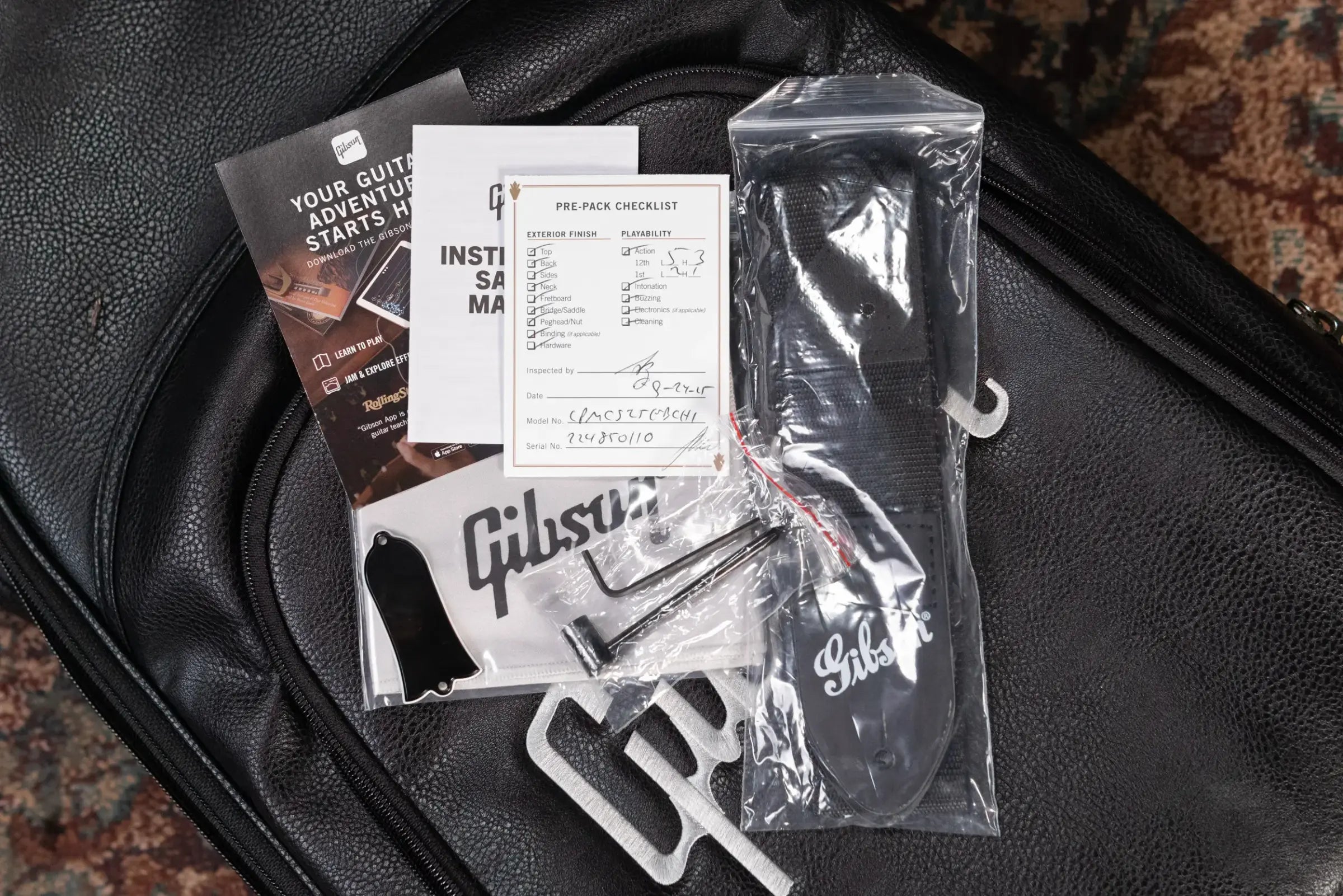 Gibson Les Paul Music City Special 50th Anniversary Electric Guitar - Ebony with Gig Bag