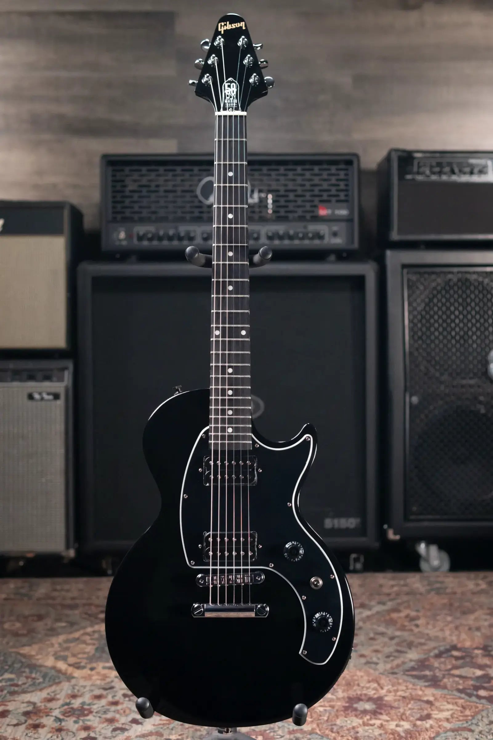 Gibson Les Paul Music City Special 50th Anniversary Electric Guitar - Ebony with Gig Bag