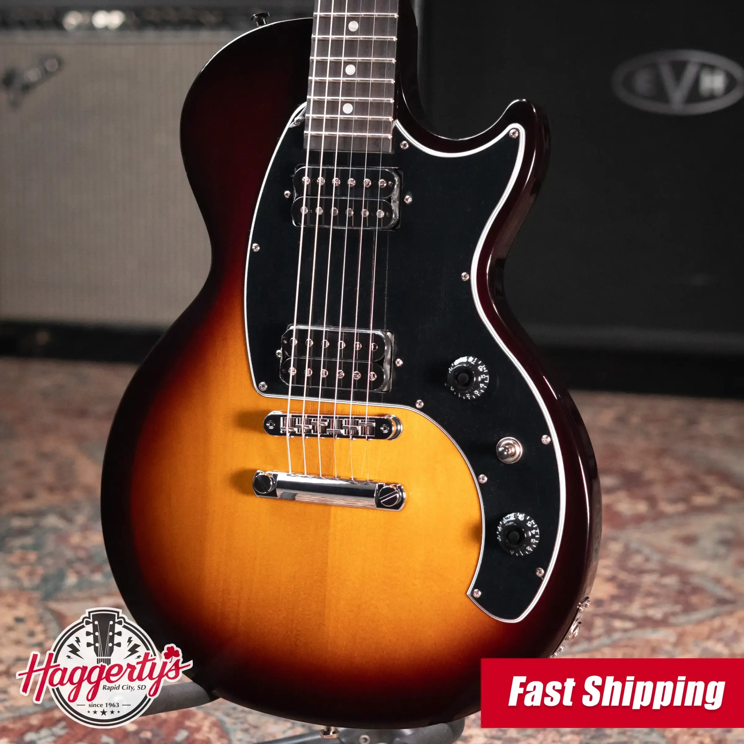 Gibson Les Paul Music City Special 50th Anniversary Electric Guitar - Tobacco Burst Dark Back with Gig Bag