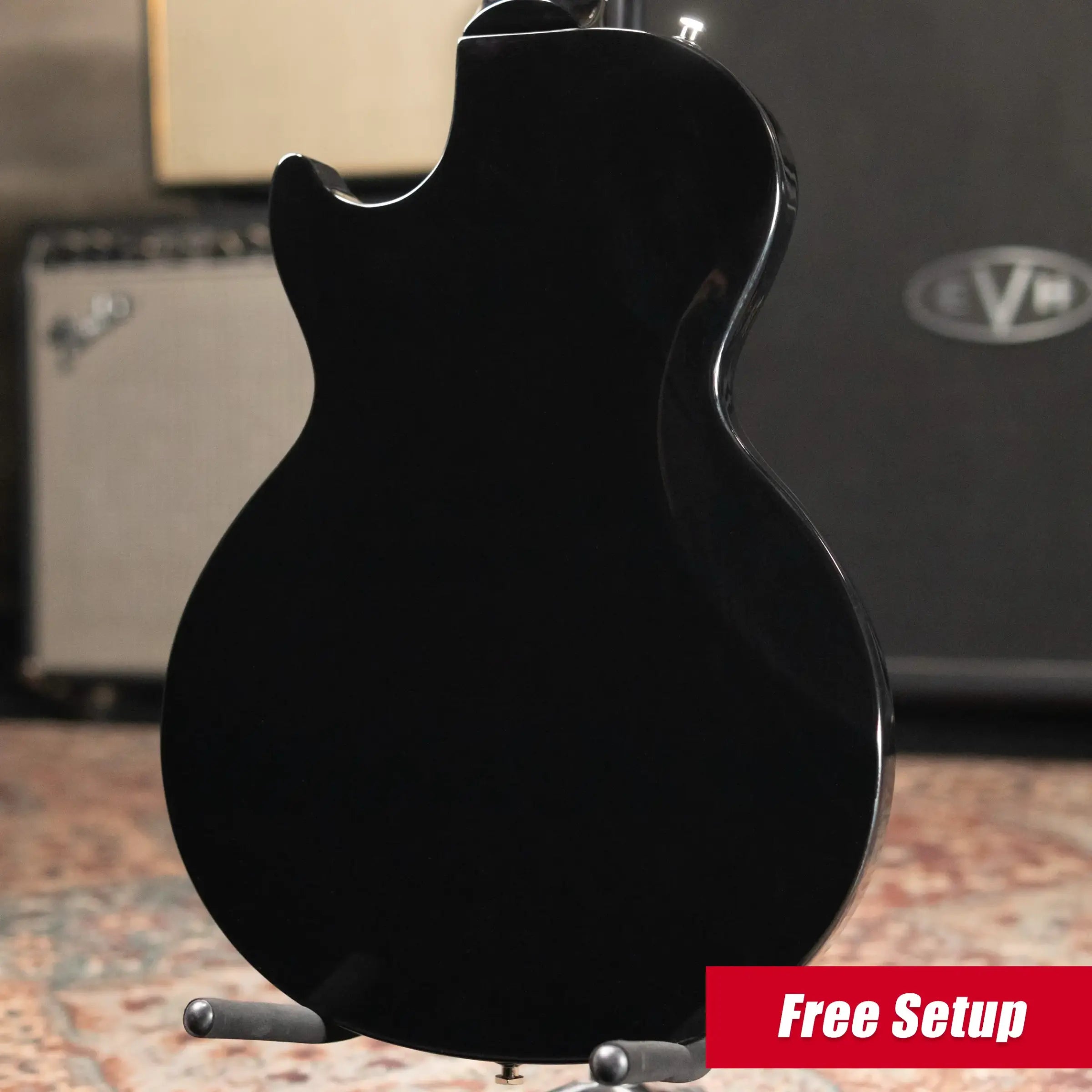 Gibson Les Paul Music City Special Electric Guitar - Ebony with Gig Bag