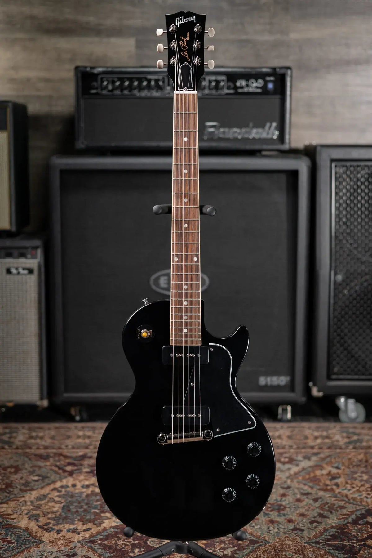Gibson Les Paul Special Electric Guitar - Ebony with Hardshell Case
