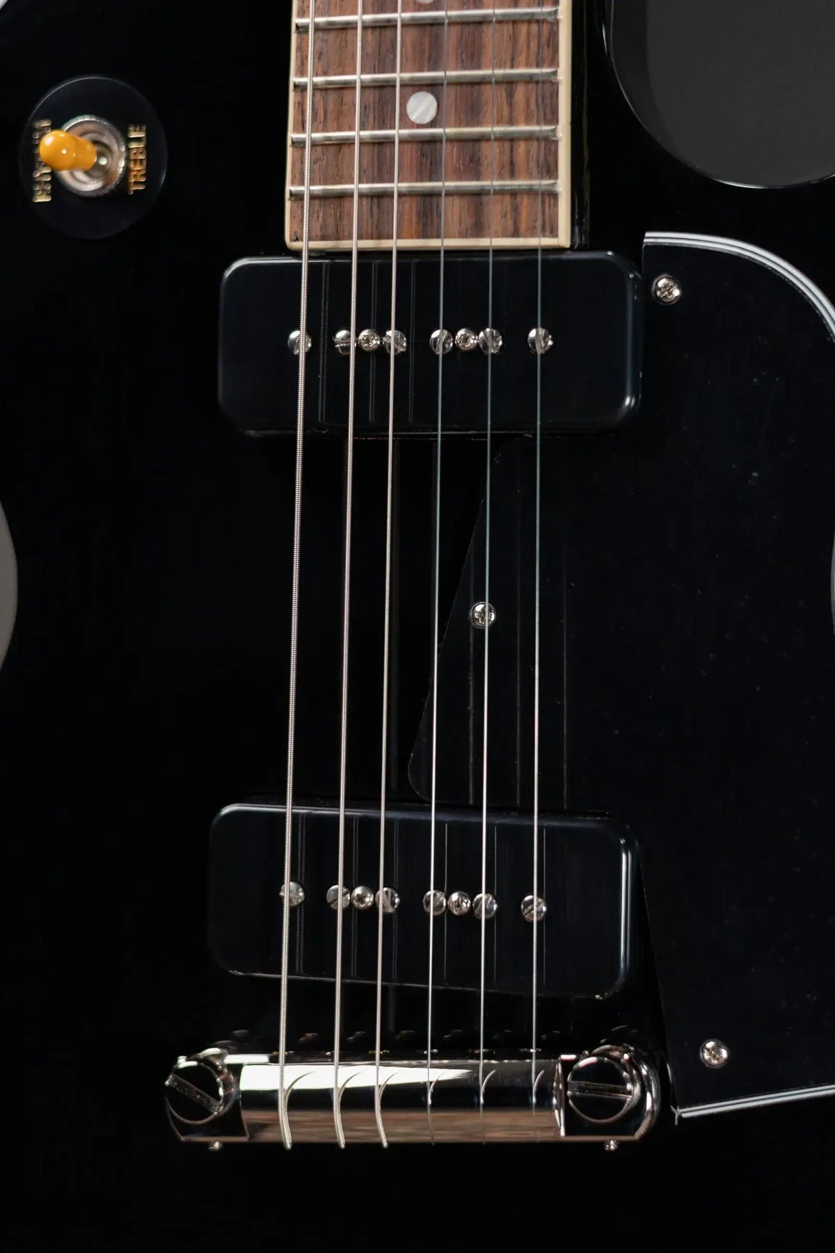 Gibson Les Paul Special Electric Guitar - Ebony with Hardshell Case