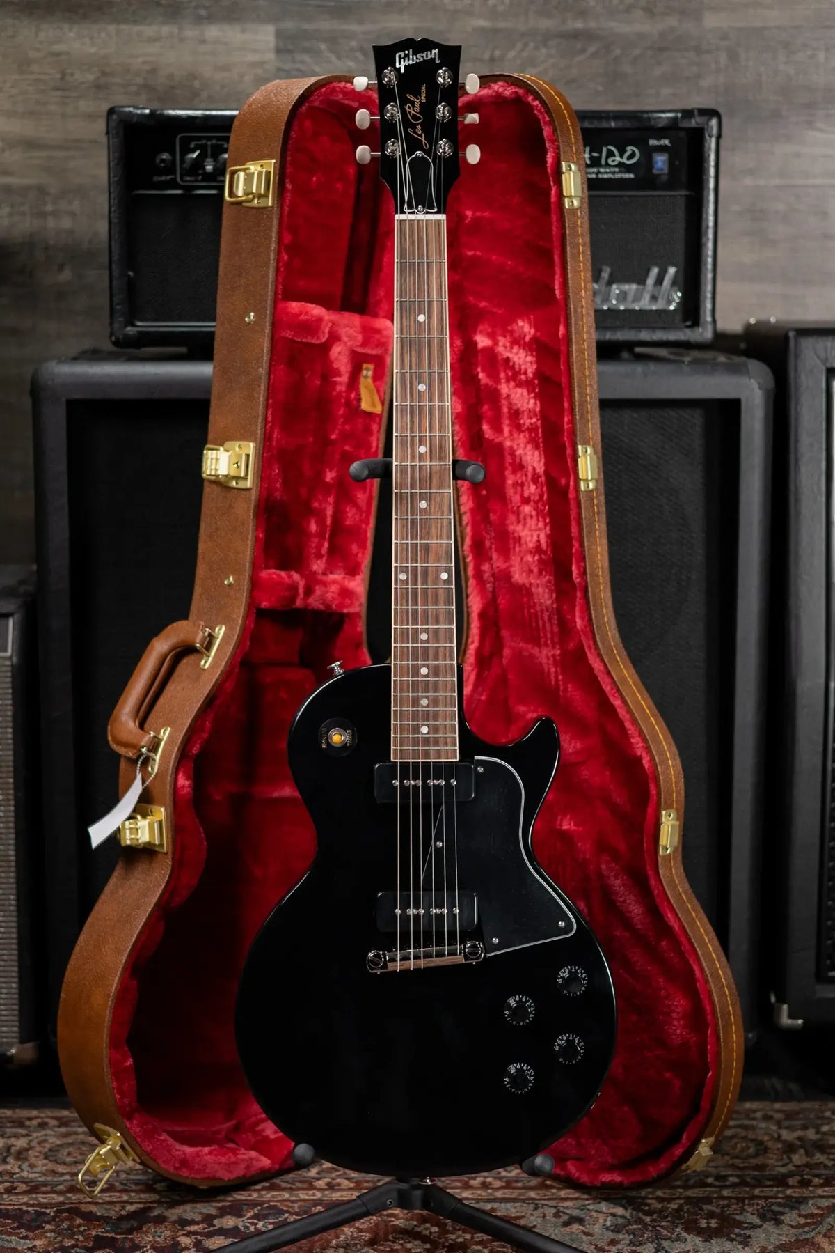 Gibson Les Paul Special Electric Guitar - Ebony with Hardshell Case