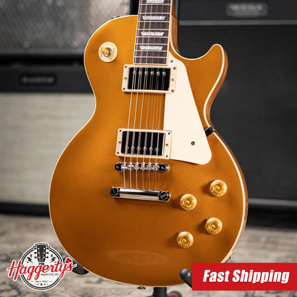 Gibson Les Paul Standard 50's Gold Top Electric Guitar - Gold with Hardshell Case