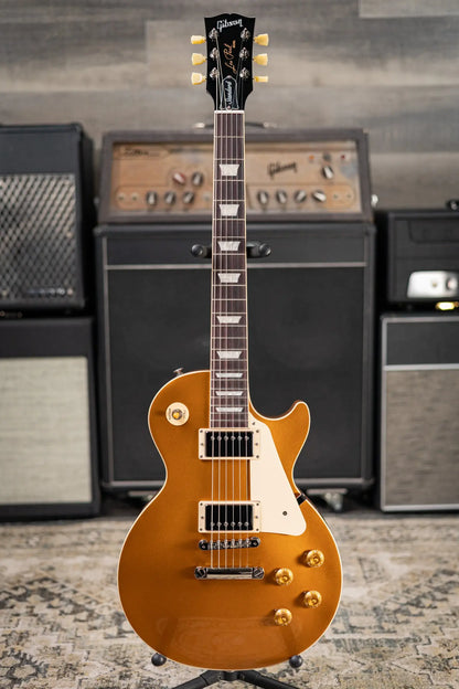 Gibson Les Paul Standard 50's Gold Top Electric Guitar - Gold with Hardshell Case